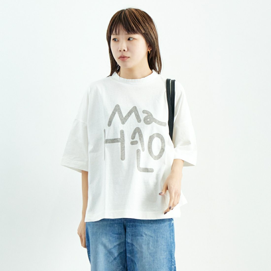 02 OFF&&モデル身長：167cm 着用サイズ：F&&