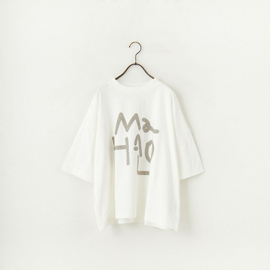 tumugu: [ツムグ] ラフィ天竺プリントTシャツ [TC25104] 02 OFF