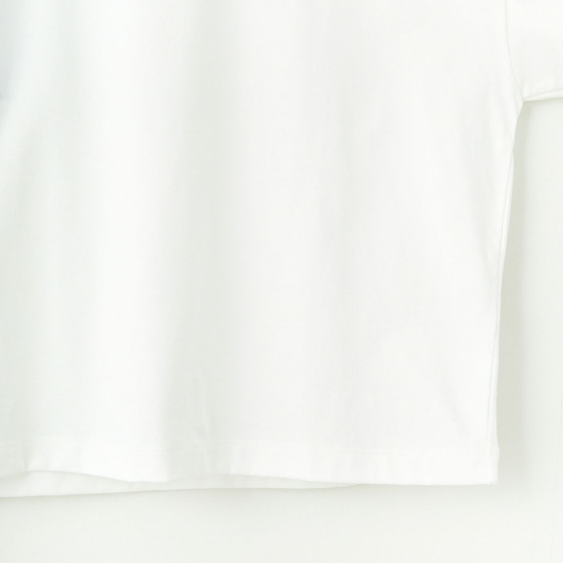 LACOSTE [ラコステ] ワイドクロップドTシャツ [TF2523] 70V WHITE