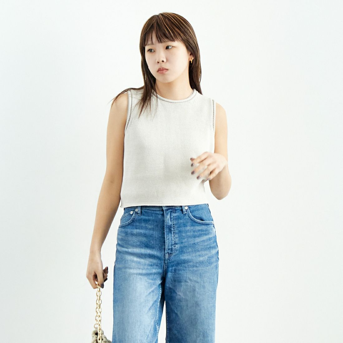 09 G.IVORY&&モデル身長：167cm 着用サイズ：F&&