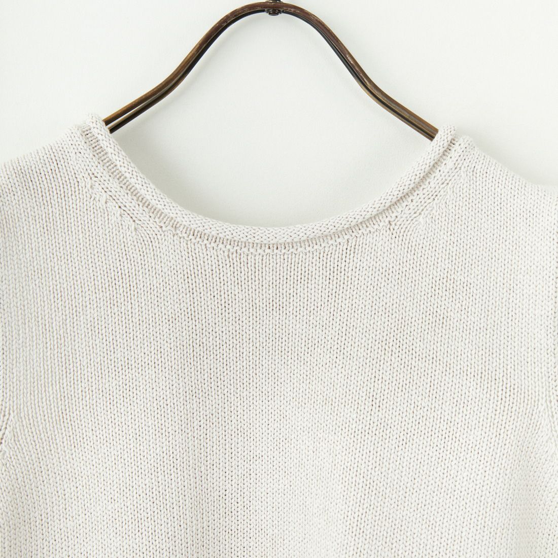 WALANCE [ワランス] ペーパーニット2WAYトップス [3251-004] 09 G.IVORY