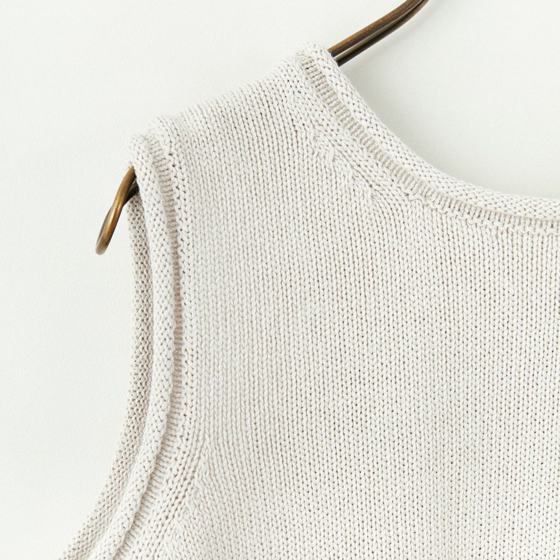WALANCE [ワランス] ペーパーニット2WAYトップス [3251-004] 09 G.IVORY