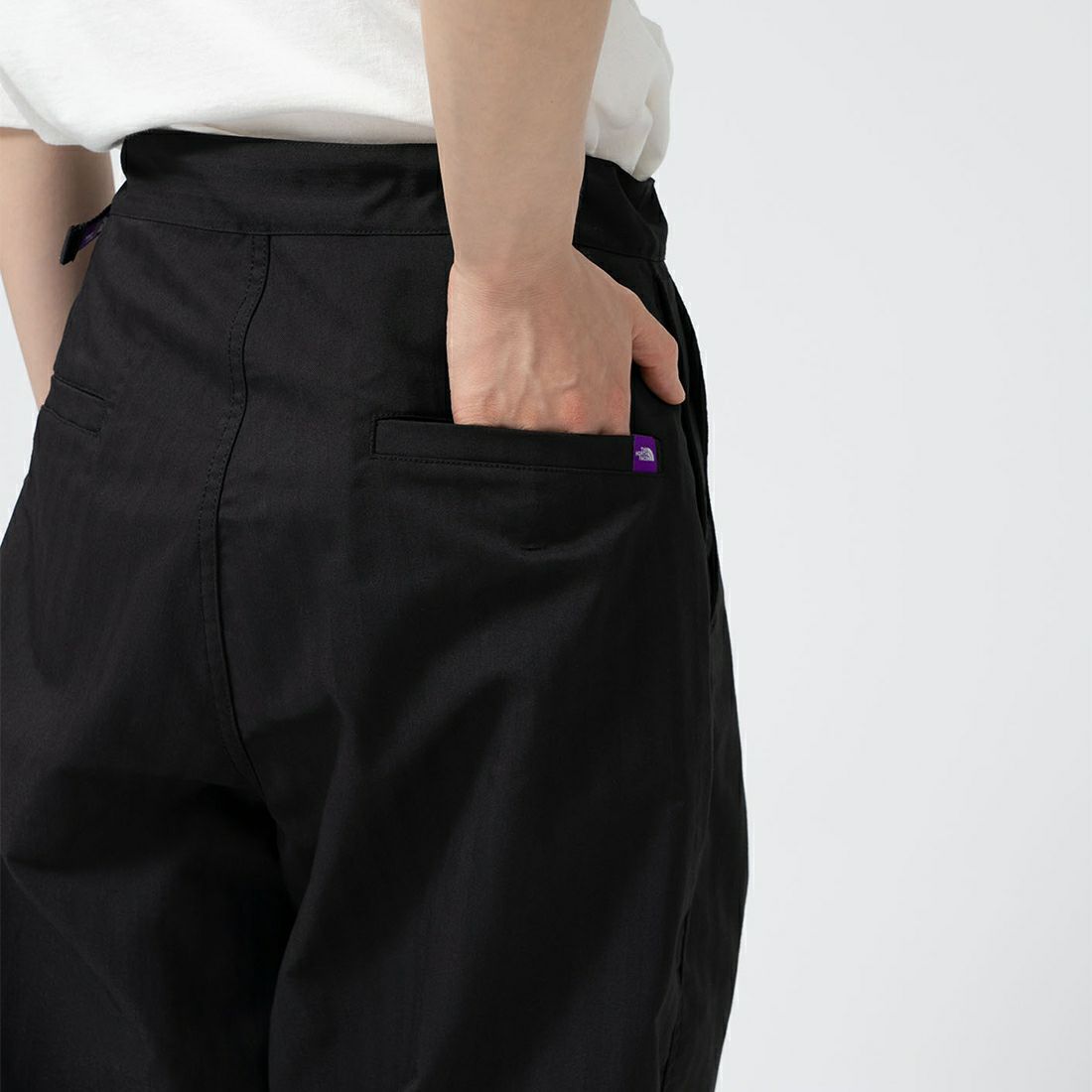 THE NORTH FACE PURPLE LABEL [ザ ノースフェイス パープルレーベル] ヘリンボーンフィールドラップパンツ [N25SC036] K BLACK