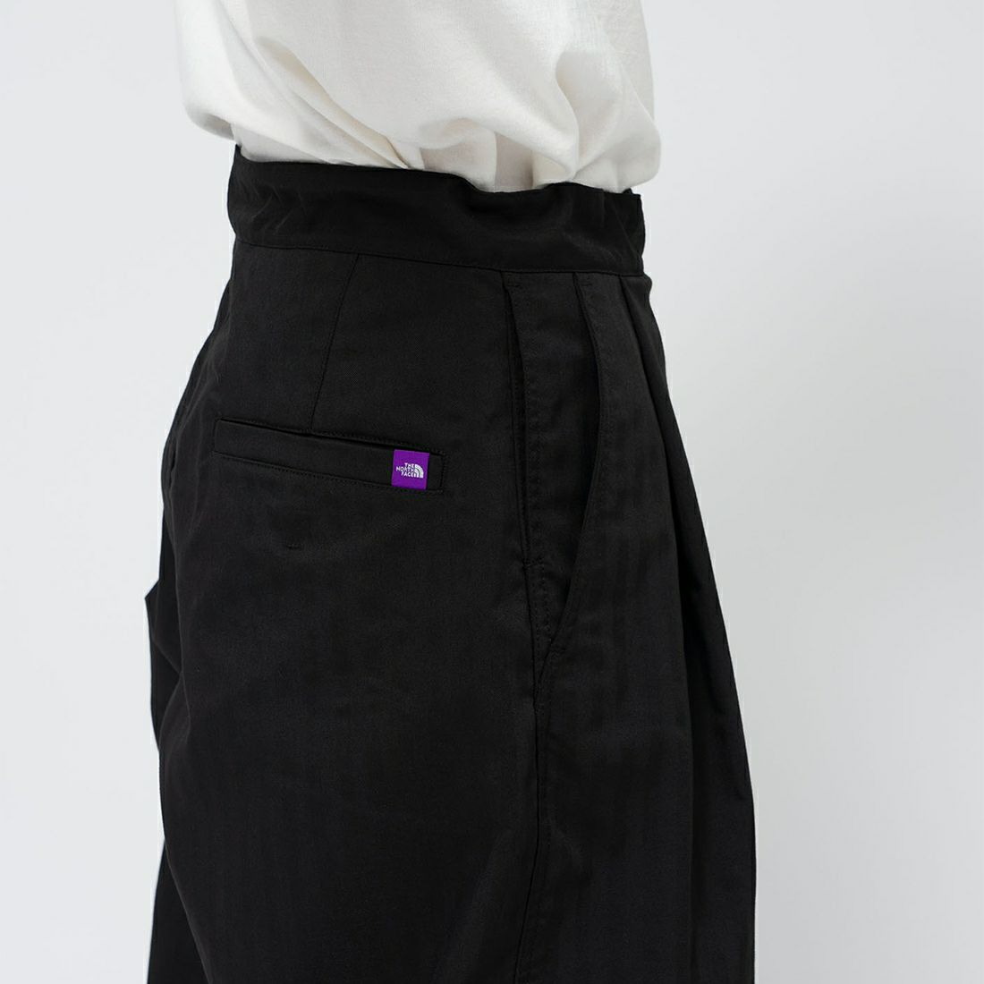 THE NORTH FACE PURPLE LABEL [ザ ノースフェイス パープルレーベル] ヘリンボーンフィールドラップパンツ [N25SC036] K BLACK