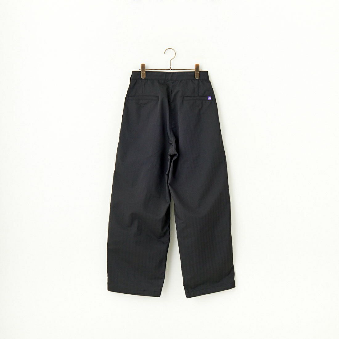THE NORTH FACE PURPLE LABEL [ザ ノースフェイス パープルレーベル] ヘリンボーンフィールドラップパンツ [N25SC036] K BLACK