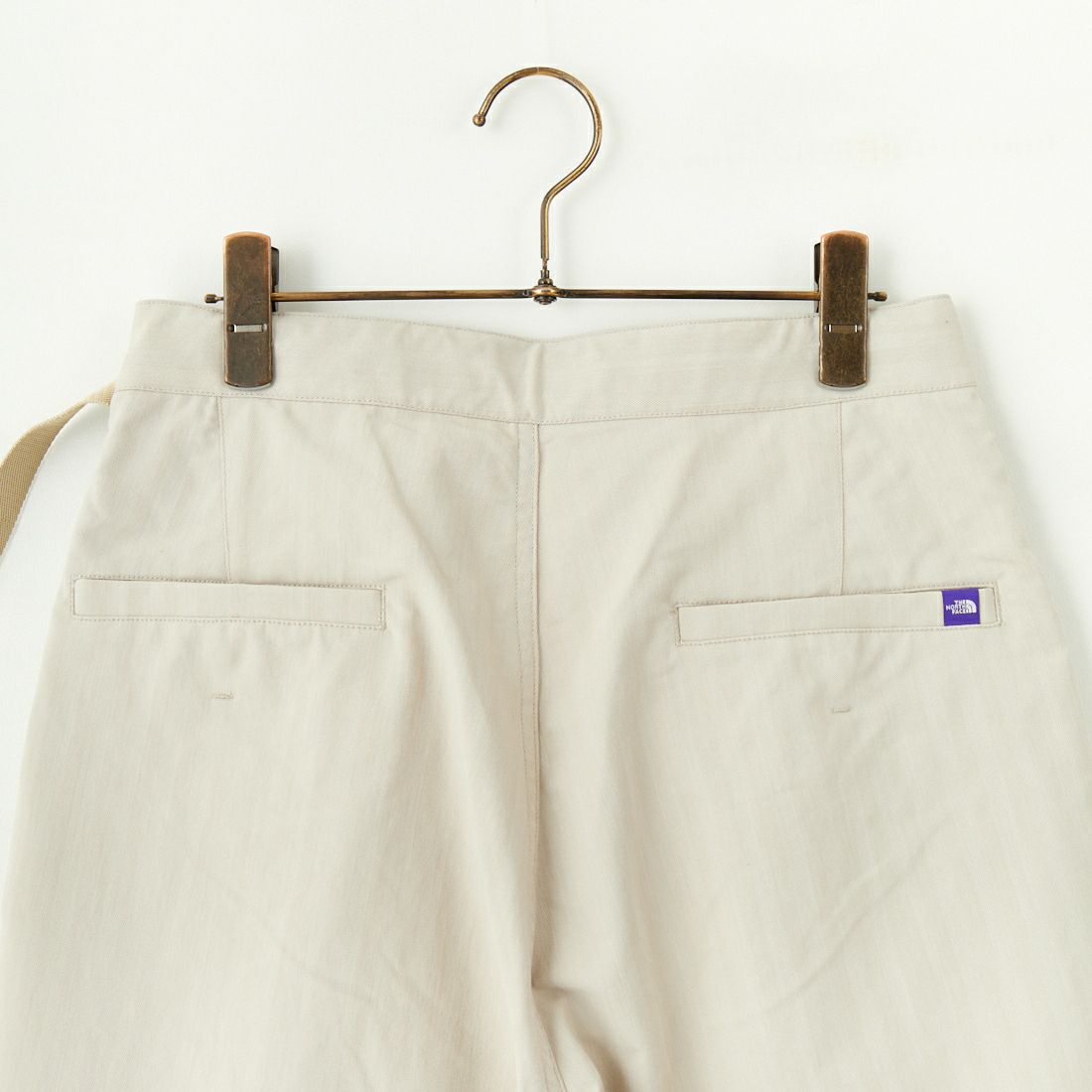 THE NORTH FACE PURPLE LABEL [ザ ノースフェイス パープルレーベル] ヘリンボーンフィールドラップパンツ [N25SC036] LB L BEIG