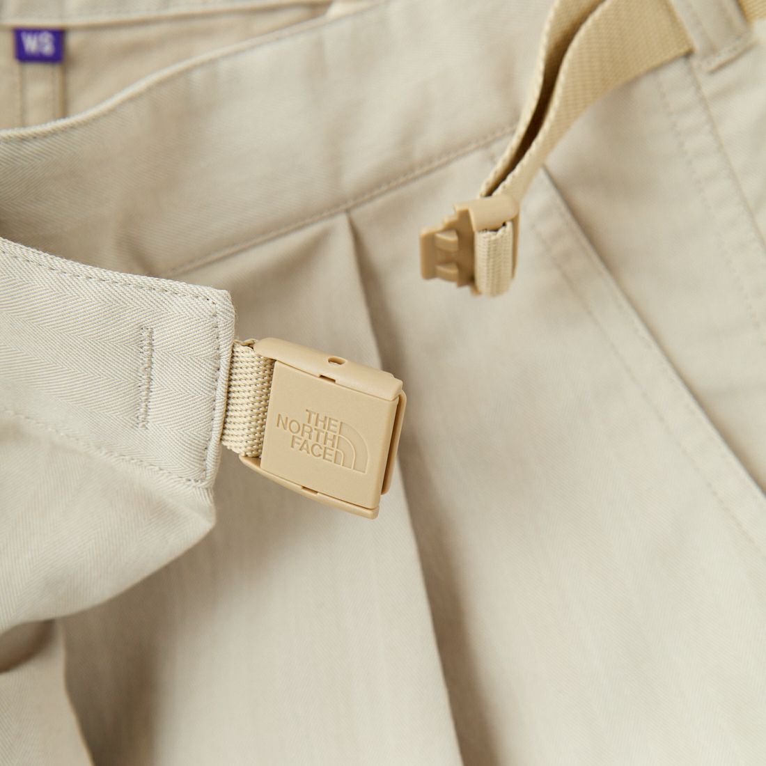 THE NORTH FACE PURPLE LABEL [ザ ノースフェイス パープルレーベル] ヘリンボーンフィールドラップパンツ [N25SC036] LB L BEIG