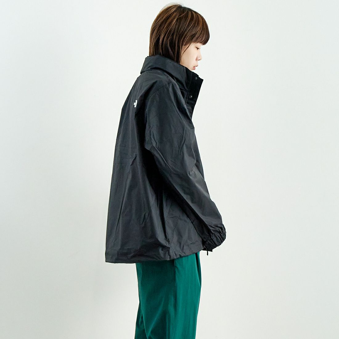 THE NORTH FACE [ザ ノースフェイス] トレニアンジャケット [NP12552] K &&モデル身長：167cm 着用サイズ：S&&