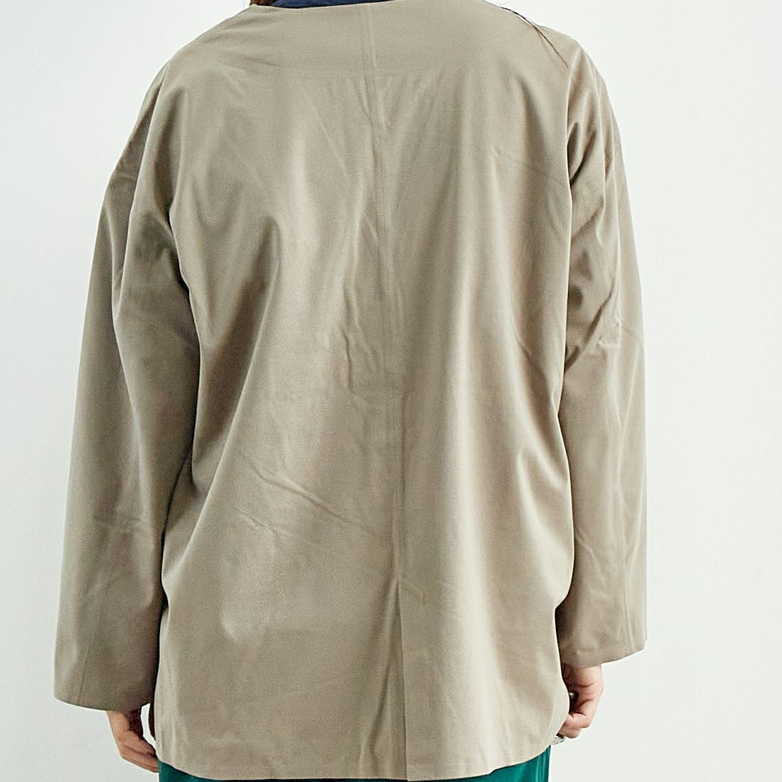 THE NORTH FACE [ザ ノースフェイス] テックラウンジカーディガン [NTW12560] FR &&モデル身長：167cm 着用サイズ：L&&