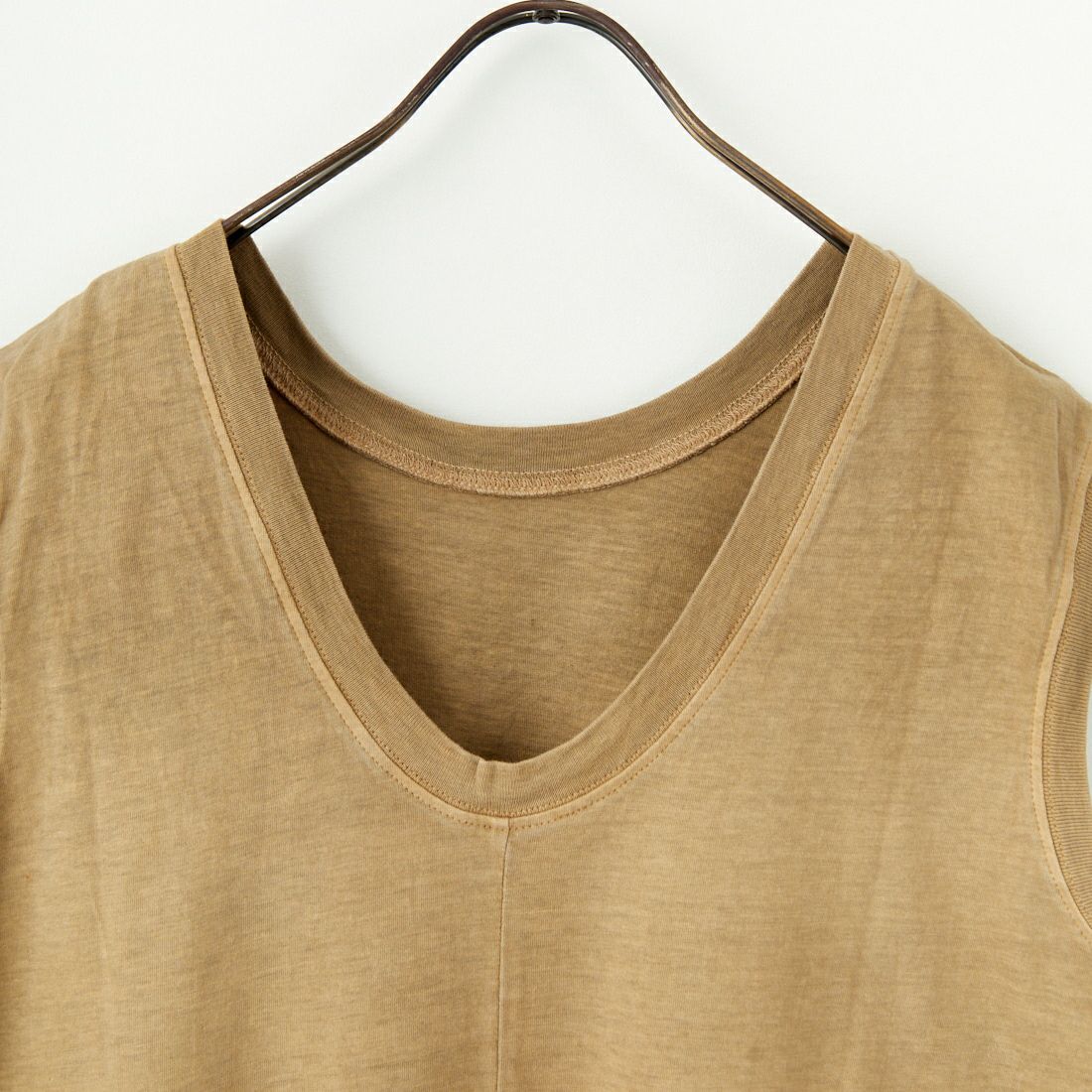 WALANCE [ワランス] オーガニックコットンジャージー 2WAYワンピース [3251-117] 49 MOCHA G