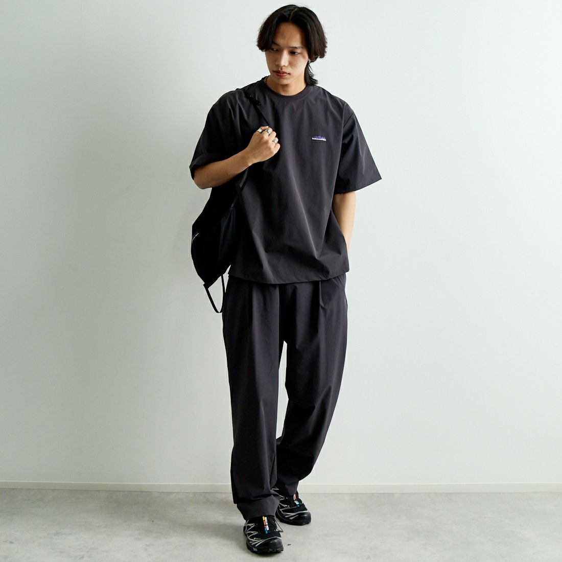 CHARCOAL&&モデル身長：179cm 着用サイズ：L&&