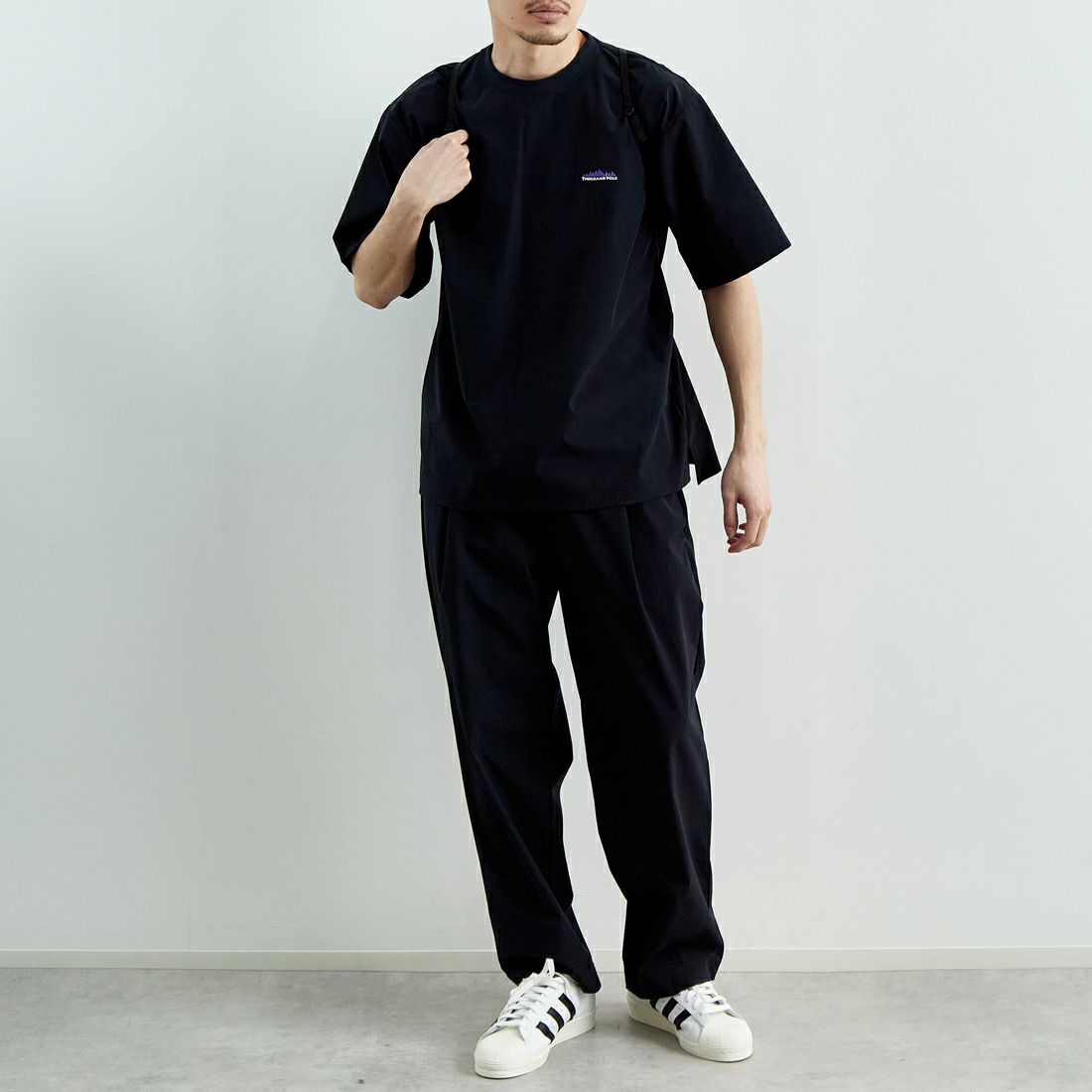 NAVY&&モデル身長：168cm 着用サイズ：M&&