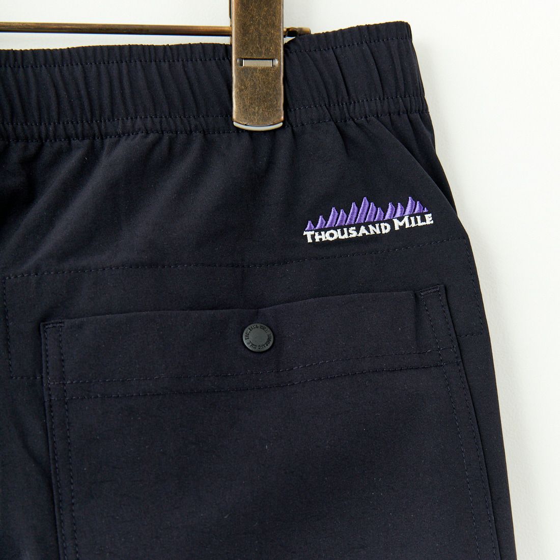 THOUSAND MILE [サウザンド マイル] ショートスリーブTシャツ&パンツ 3Pセットアップ [TM251NP00011] NAVY