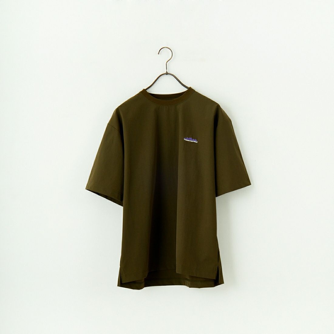 THOUSAND MILE [サウザンド マイル] ショートスリーブTシャツ&パンツ 3Pセットアップ [TM251NP00011] OLIVE