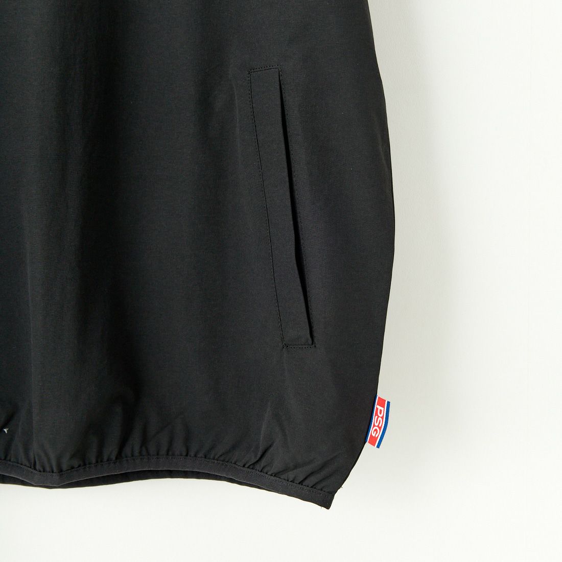 PARIS SAINT-GERMAN [パリ・サンジェルマン] ストレッチウーブン ショートスリーブTシャツ [PS2125SS0002] BLACK