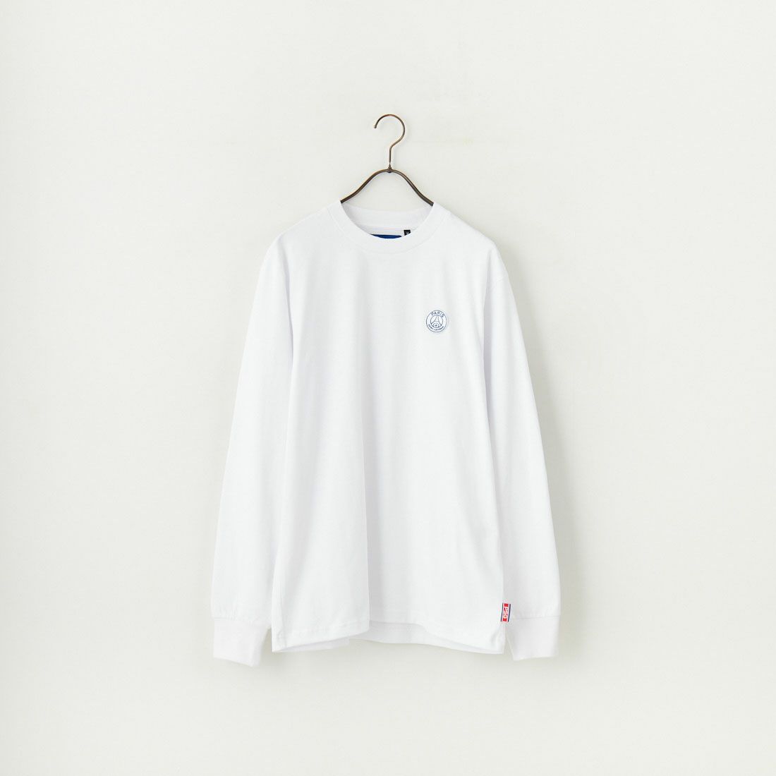 PARIS SAINT-GERMAN [パリ・サンジェルマン] 袖ロゴデザイン ロングスリーブTシャツ [PS0325SS0001] WHITE