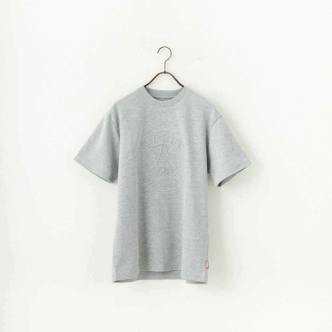 PARIS SAINT-GERMAN [パリ・サンジェルマン] PSGエンボスロゴ ショートスリーブTシャツ [PS0525SS0001] H.GRAY