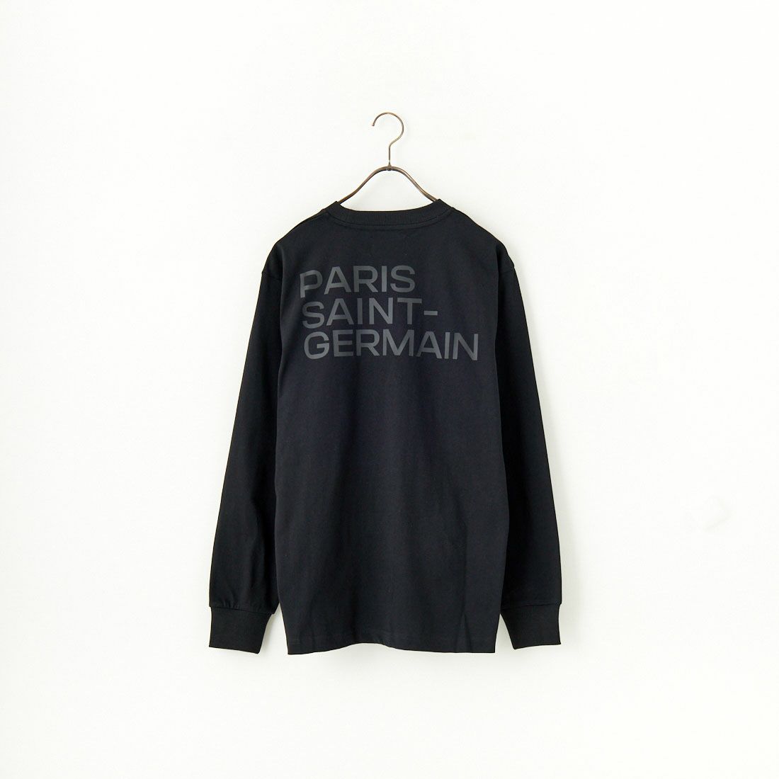 PARIS SAINT-GERMAN [パリ・サンジェルマン] PSGロゴデザイン バックプリントTシャツ [PS0325SS0002] BLACK