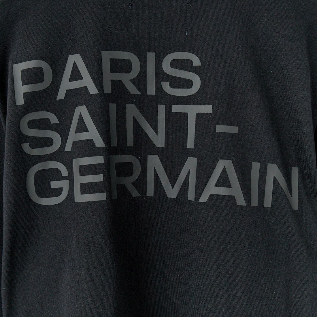 PARIS SAINT-GERMAN [パリ・サンジェルマン] PSGロゴデザイン バックプリントTシャツ [PS0325SS0002] BLACK