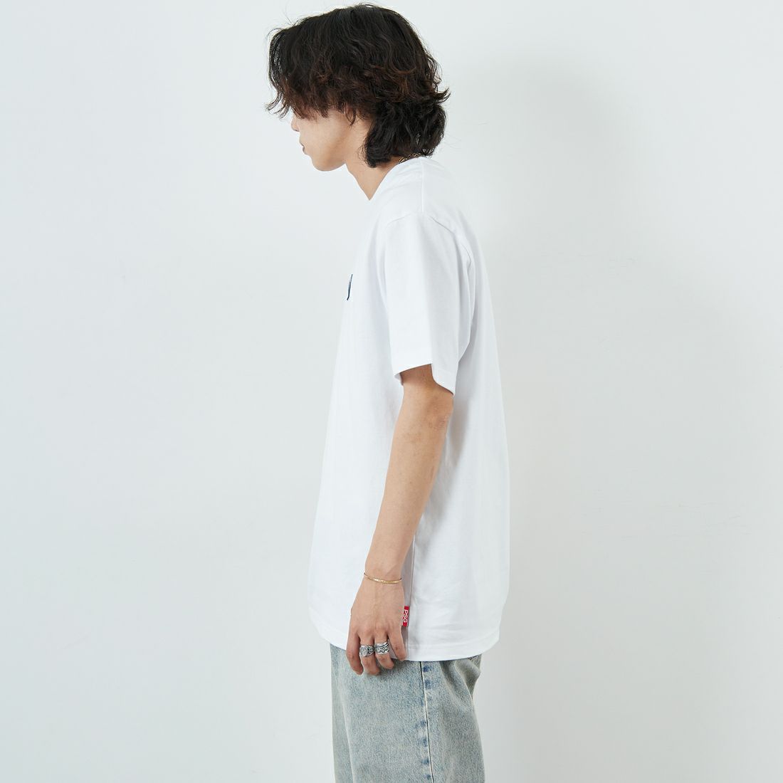 PARIS SAINT-GERMAN [パリ・サンジェルマン] PARISロゴ バックプリントTシャツ [PS0125SS0001] WHITE PARIS SAINT-GERMAN [パリ・サンジェルマン] PARISロゴ バックプリントTシャツ [PS0125SS0001] WHITE &&モデル身長：179cm 着用サイズ：XL&&