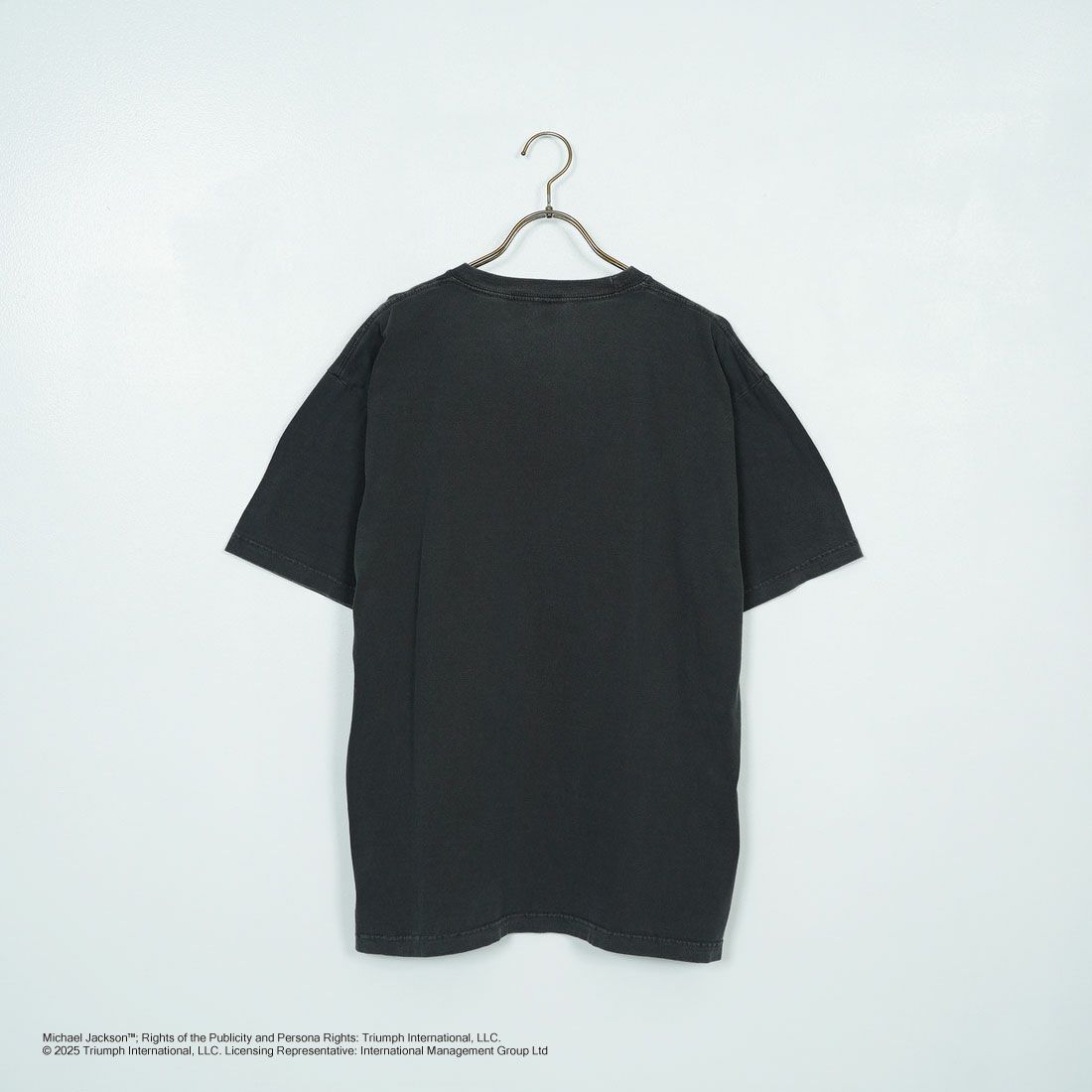 GOOD ROCK SPEED [グッドロックスピード] MICHAEL JACKSON PHOTO T-SHIRT by GOOD ROCK SPEED [25MJK003W] CHARCOAL
