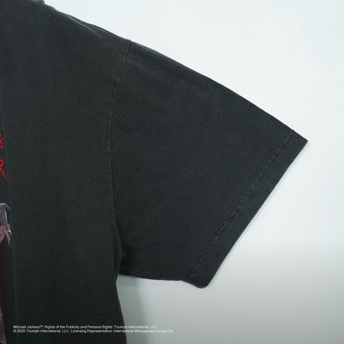 GOOD ROCK SPEED [グッドロックスピード] MICHAEL JACKSON PHOTO T-SHIRT by GOOD ROCK SPEED [25MJK003W] CHARCOAL