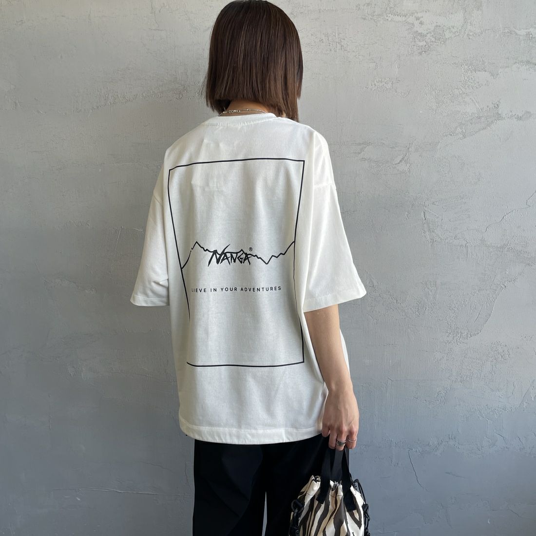 WHITE&&モデル身長：159cm 着用サイズ：S&&