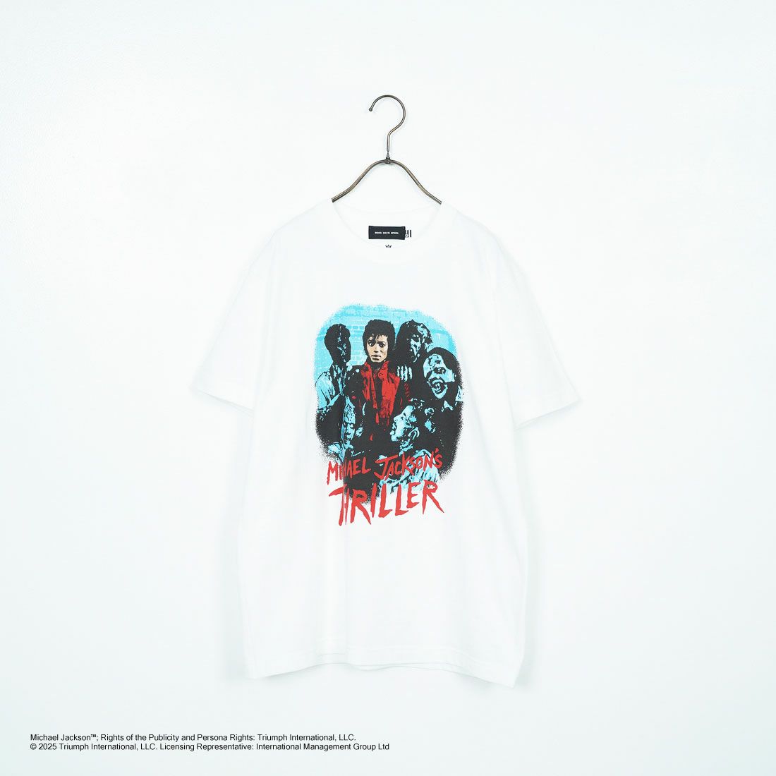 GOOD ROCK SPEED [グッドロックスピード] MICHAEL JACKSON PHOTO T-SHIRT by GOOD ROCK SPEED [25MJK002W] WHITE