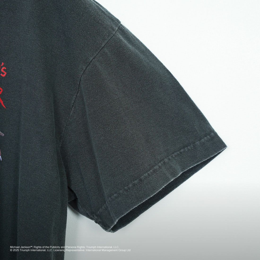 GOOD ROCK SPEED [グッドロックスピード] MICHAEL JACKSON PHOTO T-SHIRT by GOOD ROCK SPEED [25MJK003W] CHARCOAL
