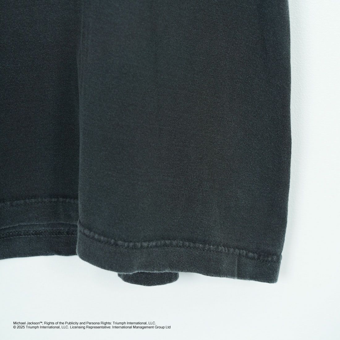 GOOD ROCK SPEED [グッドロックスピード] MICHAEL JACKSON PHOTO T-SHIRT by GOOD ROCK SPEED [25MJK003W] CHARCOAL