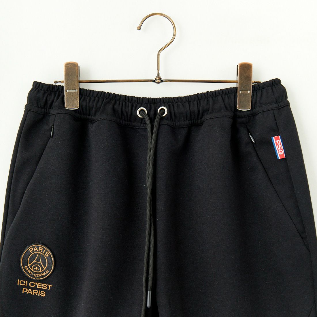 PARIS SAINT-GERMAN [パリ・サンジェルマン] LWテックフリースパンツ [PS1125SS0001] BLACK