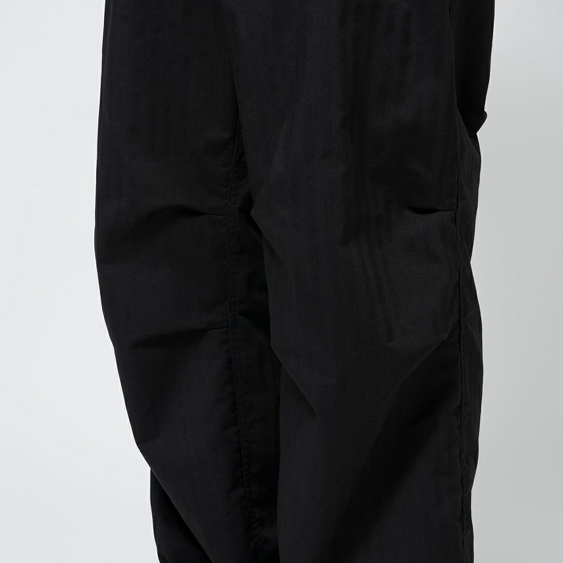 THE NORTH FACE PURPLE LABEL [ザ ノースフェイス パープルレーベル] ヘリンボーンフィールドパンツ [N25SC035] K BLACK &&モデル身長：180cm 着用サイズ：32&&