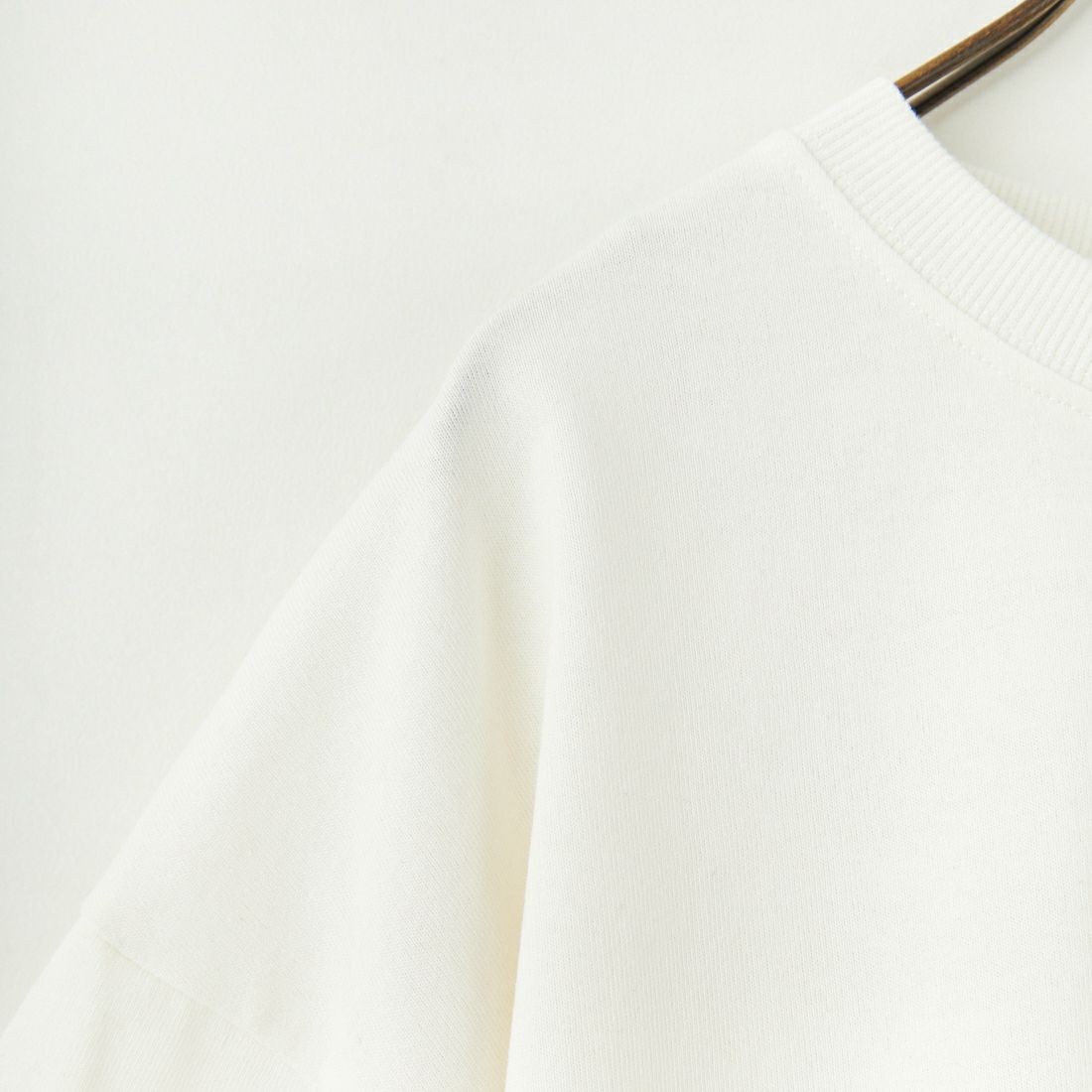 JEANSFACTORY × NANGA [ジーンズファクトリー × ナンガ] 別注 バックプリント ドローコードTシャツ [NW25SS-JF6] WHITE