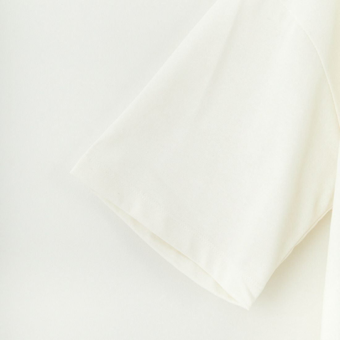JEANSFACTORY × NANGA [ジーンズファクトリー × ナンガ] 別注 バックプリント ドローコードTシャツ [NW25SS-JF6] WHITE