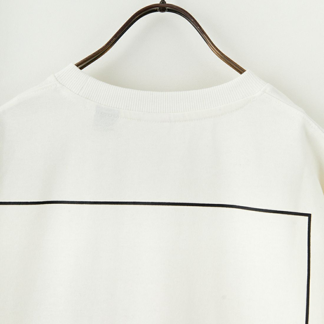JEANSFACTORY × NANGA [ジーンズファクトリー × ナンガ] 別注 バックプリント ドローコードTシャツ [NW25SS-JF6] WHITE