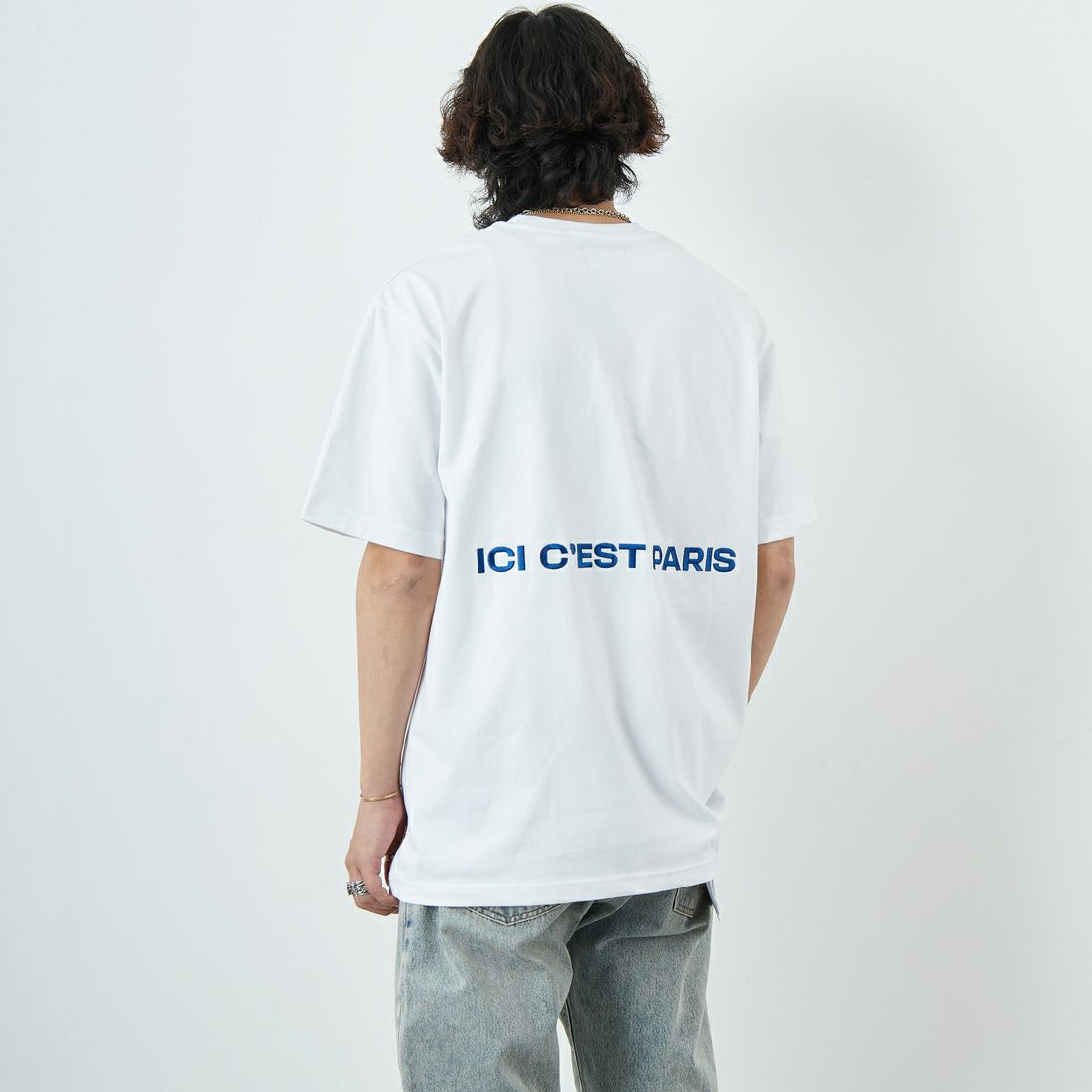 WHITE&&モデル身長：179cm 着用サイズ：XL&&