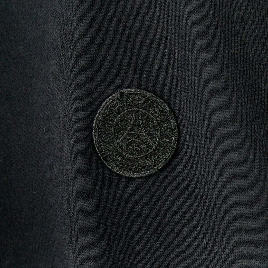 PARIS SAINT-GERMAN [パリ・サンジェルマン] ネックロゴデザイン ショートスリーブTシャツ [PS0125SS0003] BLACK