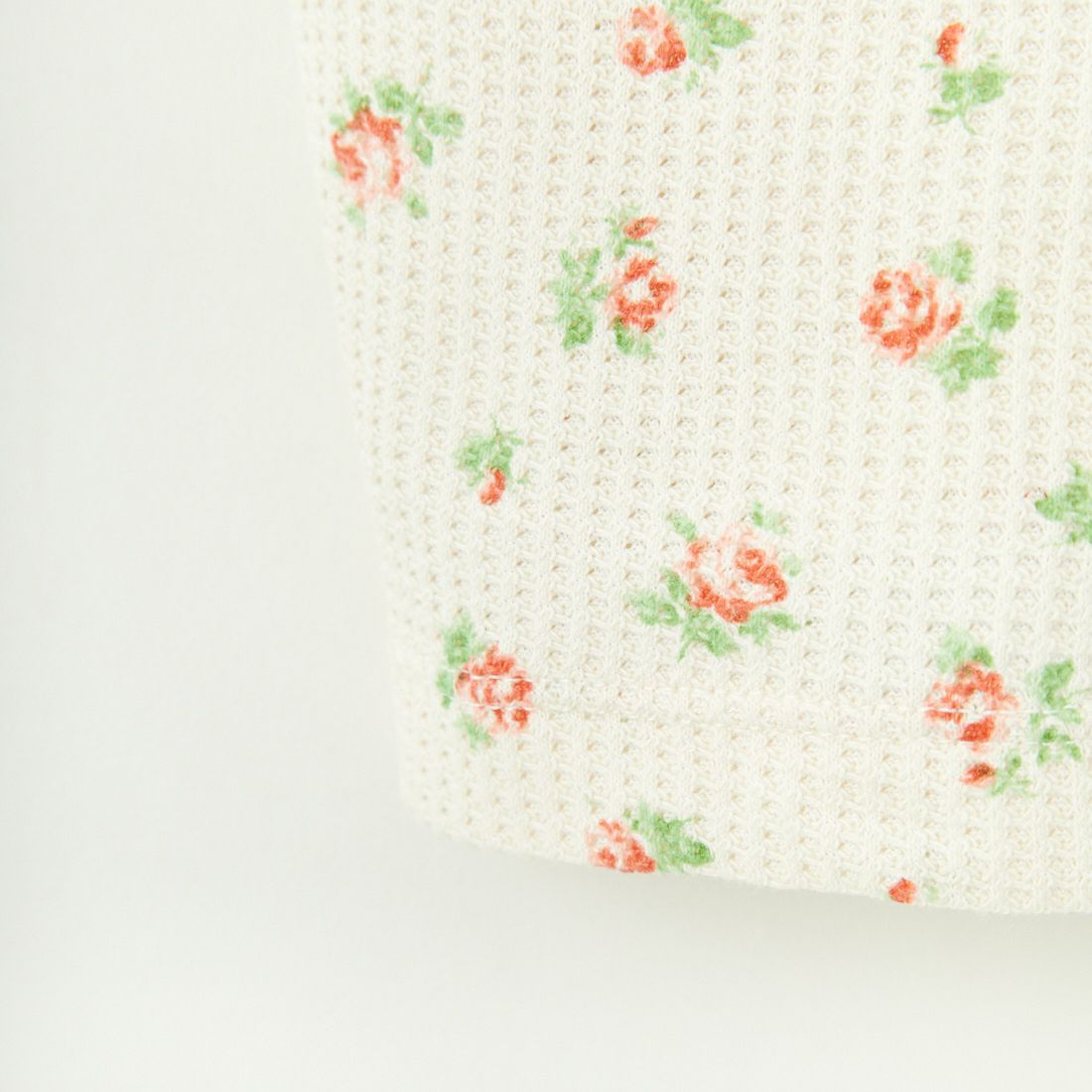 JE MORGAN [ジェイイーモーガン] 別注 TCワッフルカップ付きキャミソール [JF786-29S-JF] NAT/RED