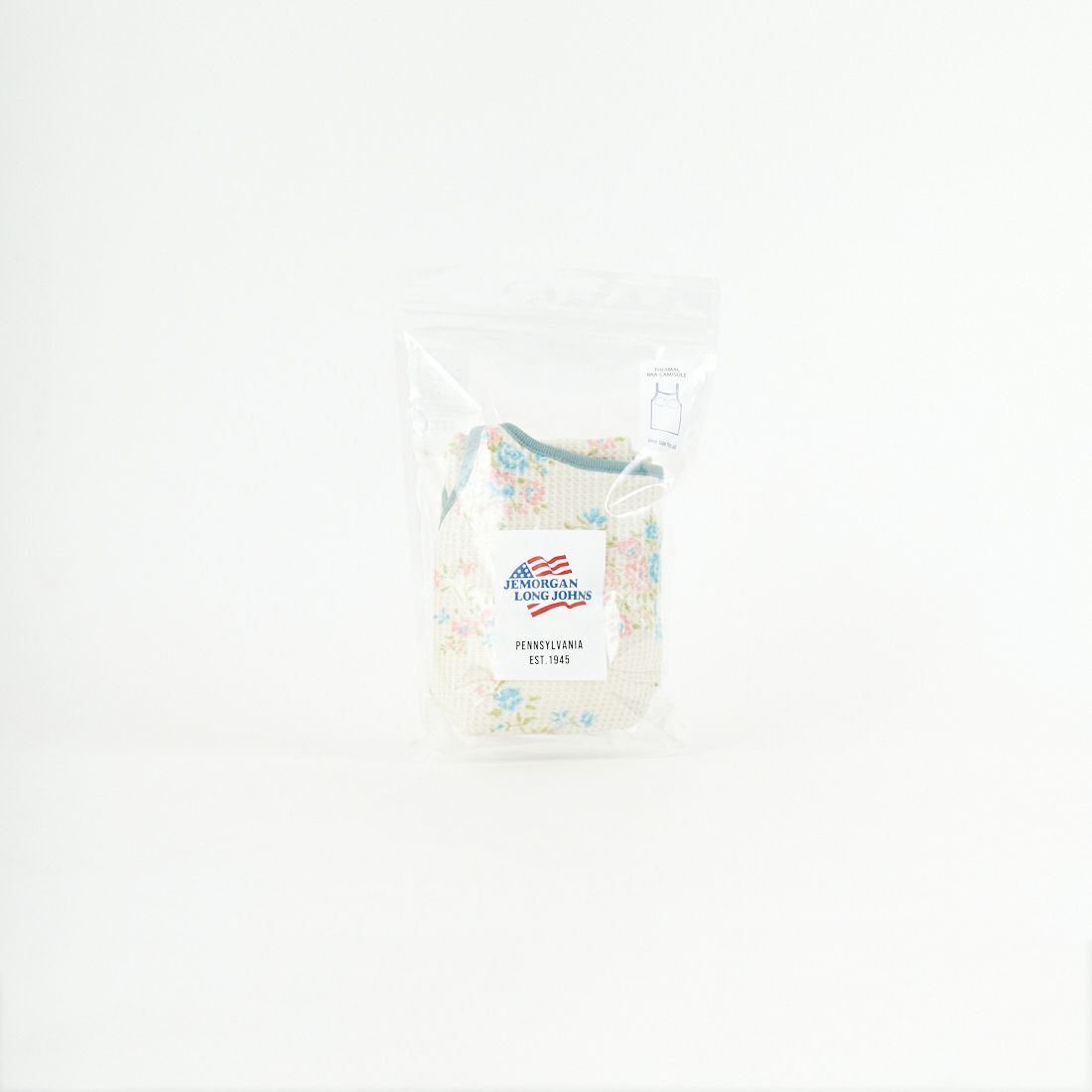 JE MORGAN [ジェイイーモーガン] 別注 TCワッフルカップ付きキャミソール [JF786-29S-JF] NAT/FANCY