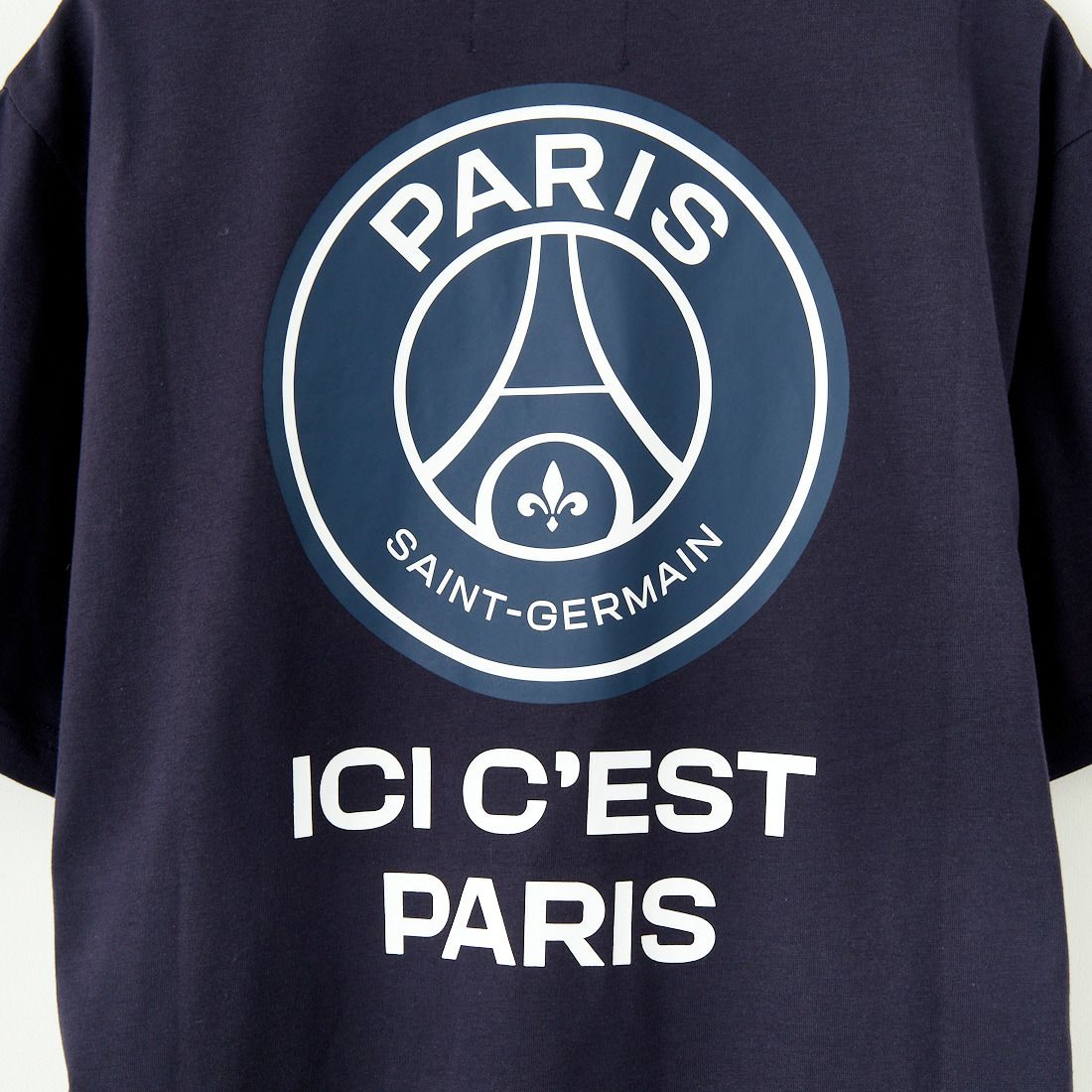 PARIS SAINT-GERMAN [パリ・サンジェルマン] PSGロゴ バックプリントTシャツ [PS0125SS0004] NAVY