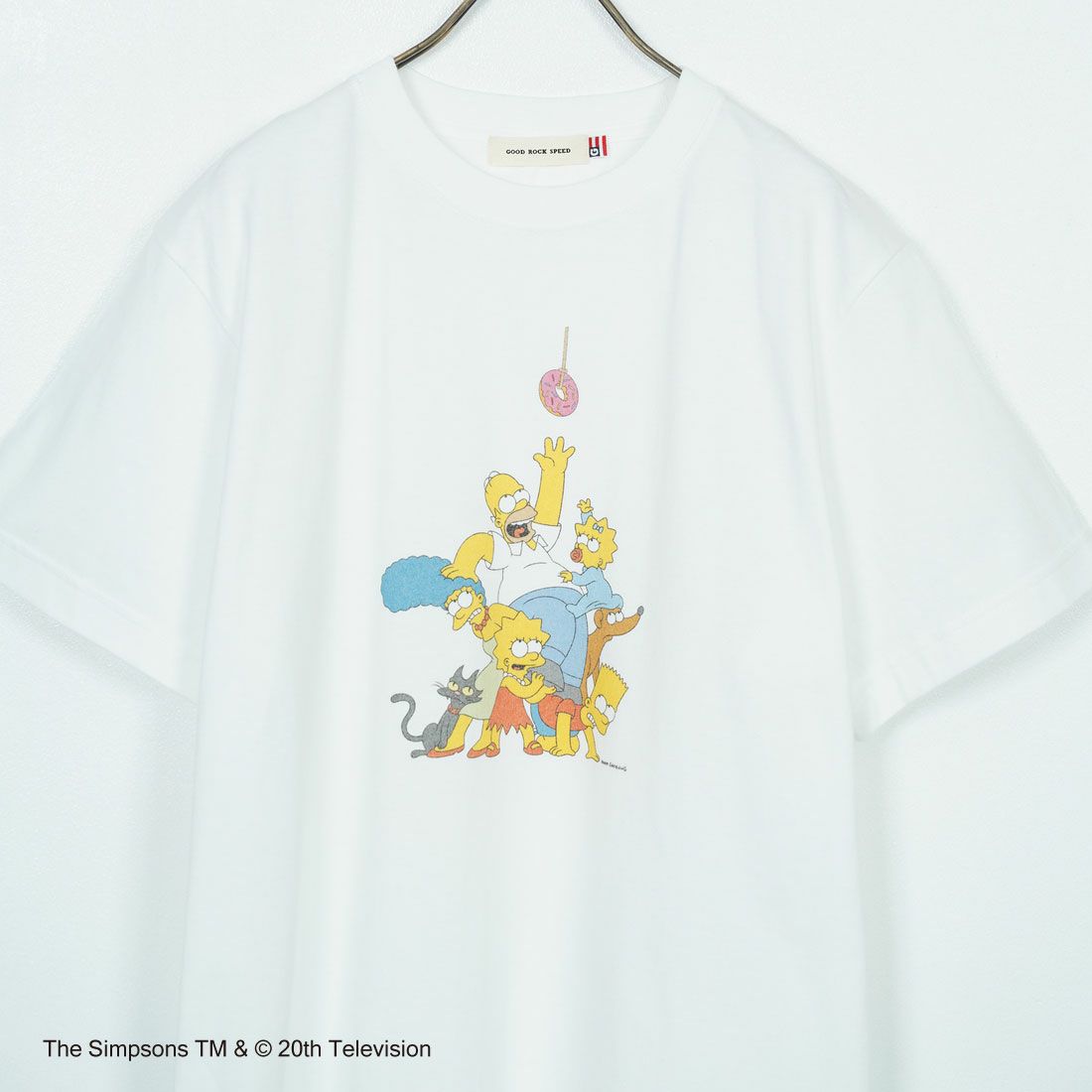 GOOD ROCK SPEED [グッドロックスピード] The Simpsons / Tシャツ [25FDS005W] WHITE