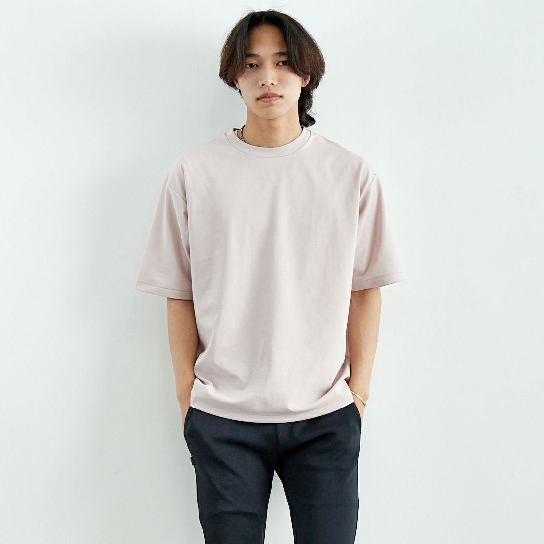 Jeans Factory Clothes [ジーンズファクトリークローズ] ポンチローマ ハーフスリーブTシャツ [JFC-252-016]