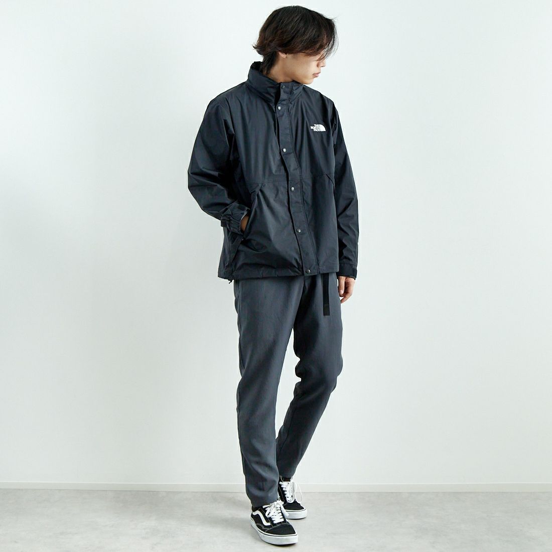 THE NORTH FACE [ザ ノースフェイス] トレニアンジャケット [NP12552] K &&モデル身長：179cm 着用サイズ：M&&