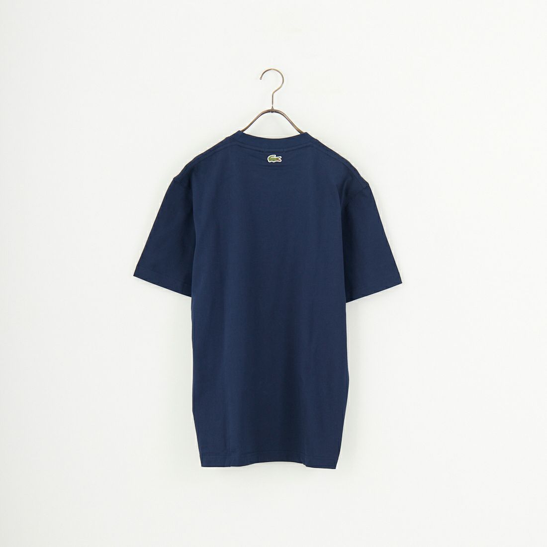 LACOSTE [ラコステ] スモールパリロゴクルーネックTシャツ [TH2739] 166 NAVY