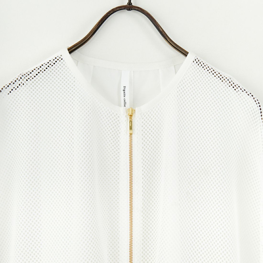 DIGNITE COLLIER [ディニテコリエ] メッシュバルーンジレ [80254216] 031 ｵﾌﾎﾜｲﾄ