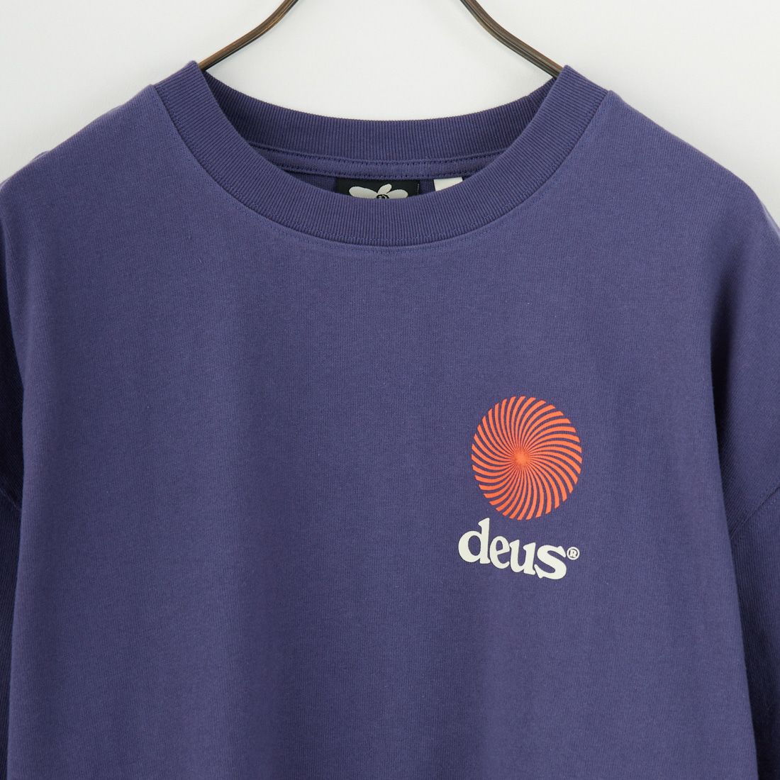 DEUS EX MACHINA [デウス エクス マキナ] STRATA ショートスリーブTシャツ [DMF241762] PATRIOT BL