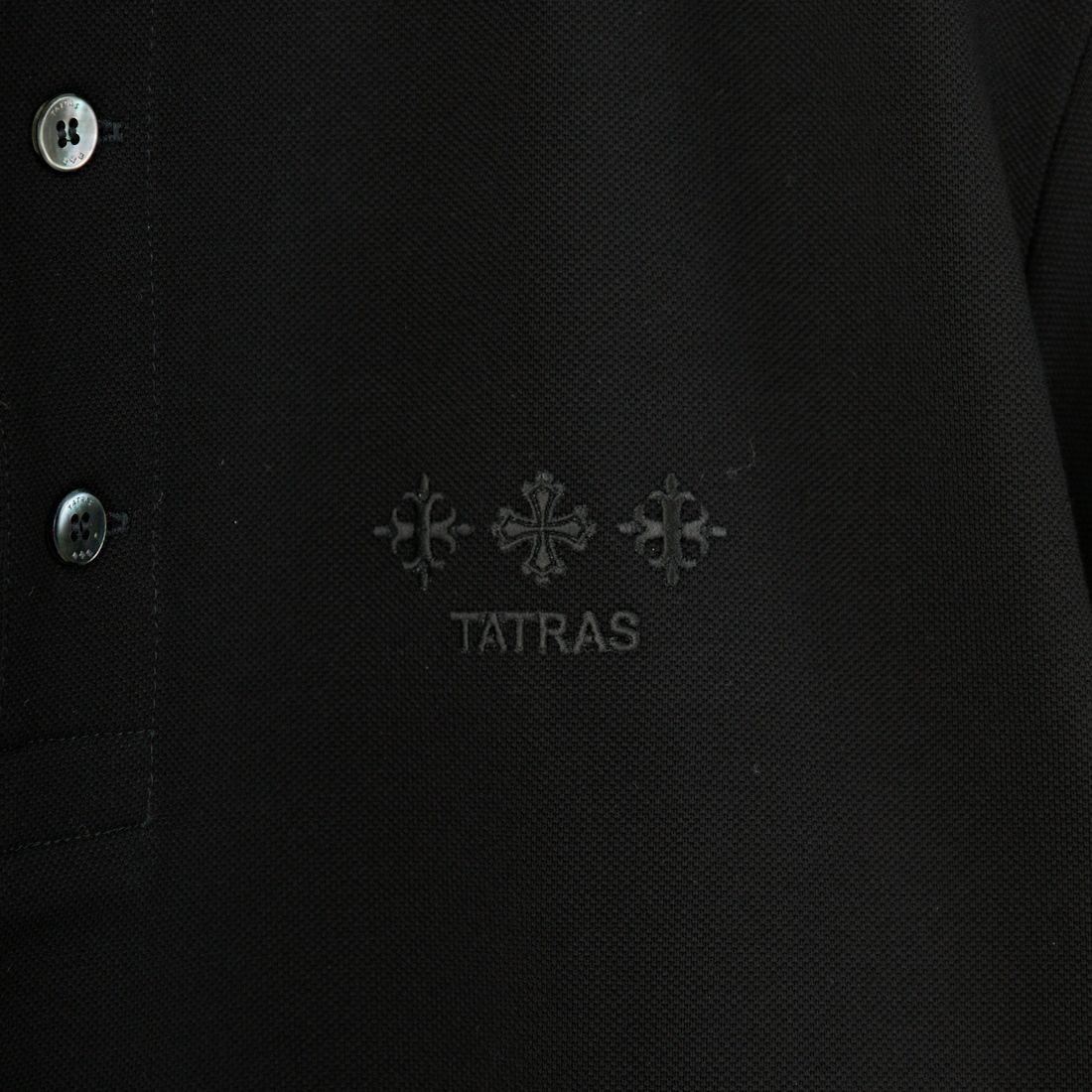 TATRAS [タトラス] GEO ポロシャツ [MTAT25S8272-M] BLACK