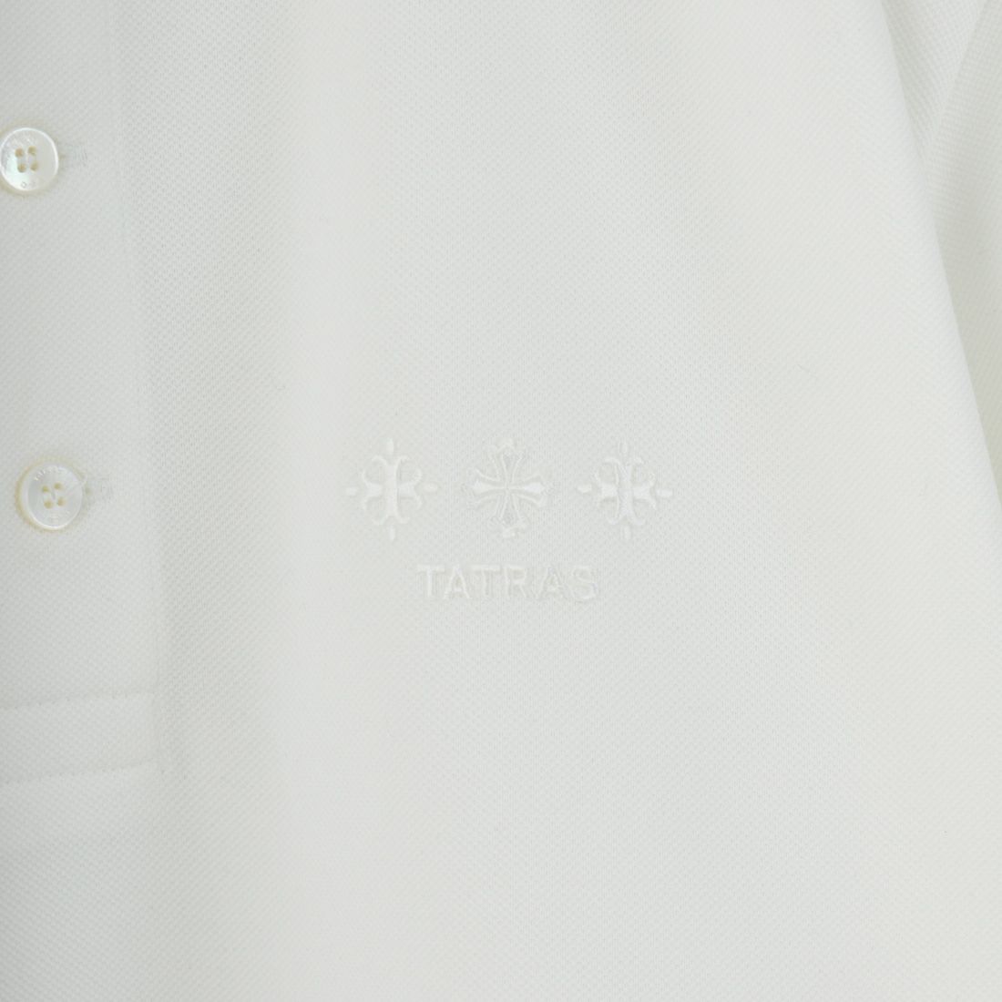 TATRAS [タトラス] GEO ポロシャツ [MTAT25S8272-M] WHITE