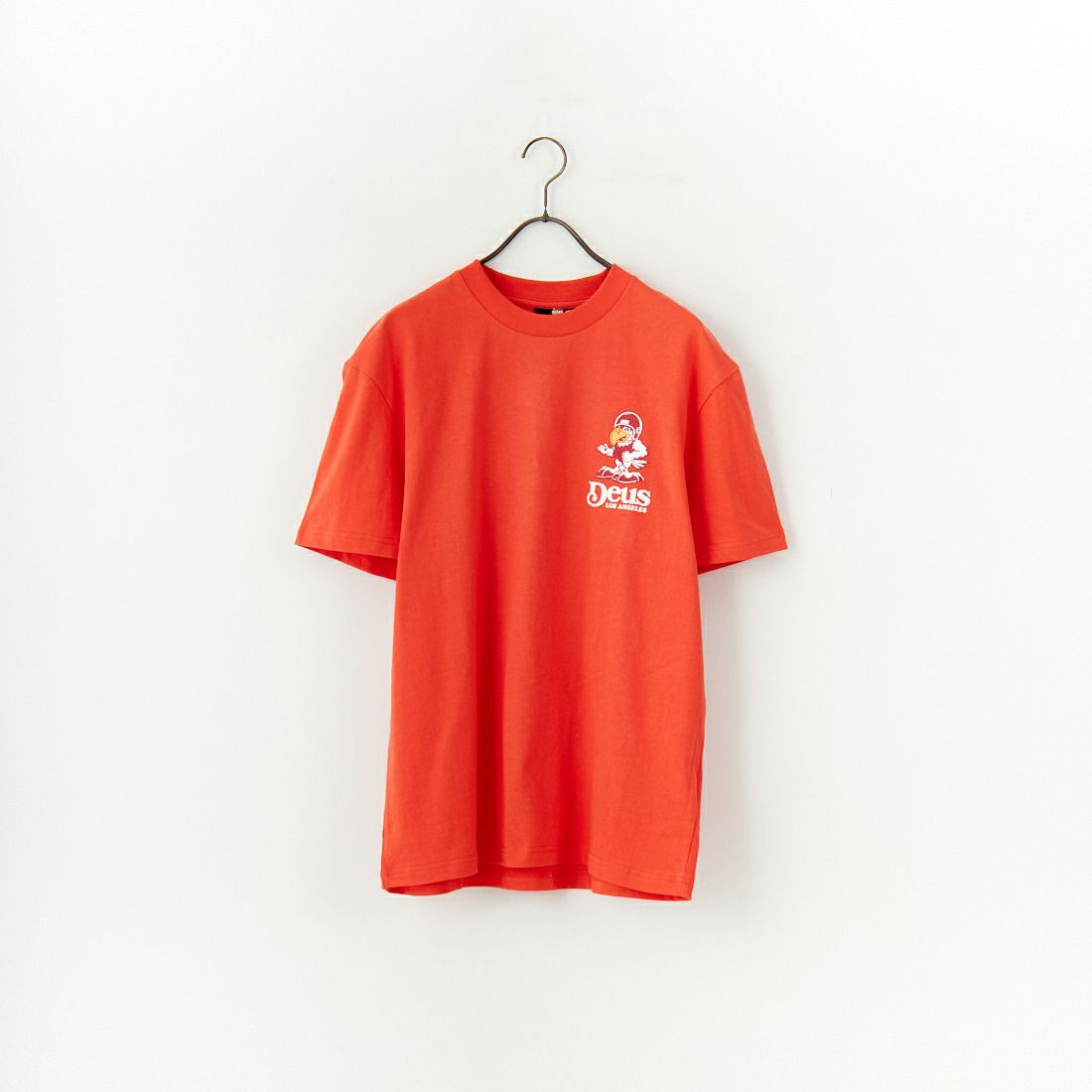 DEUS EX MACHINA [デウス エクス マキナ] RAPTOR ショートスリーブTシャツ [DMP251947B] TANGERINE