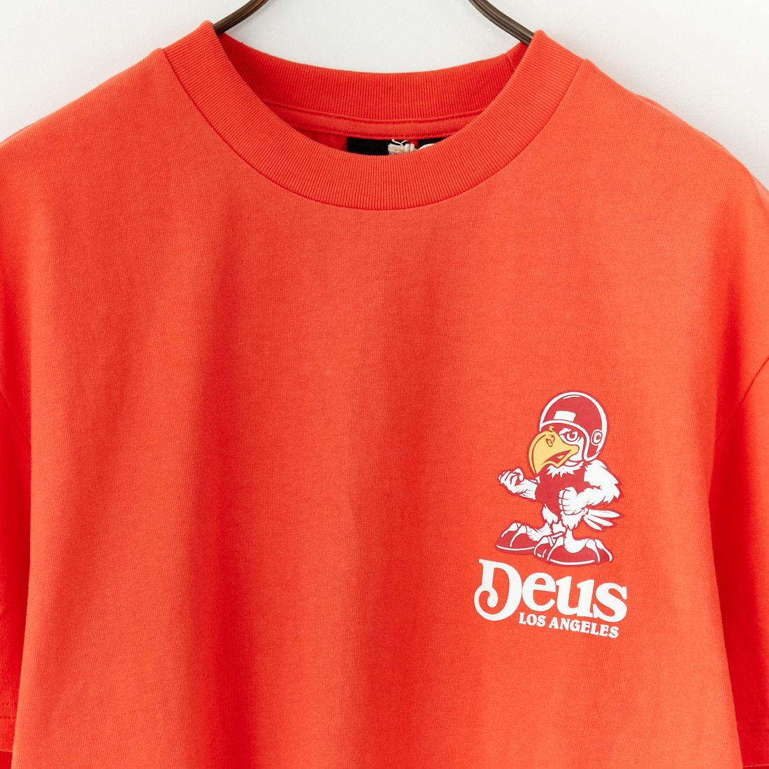 DEUS EX MACHINA [デウス エクス マキナ] RAPTOR ショートスリーブTシャツ [DMP251947B] TANGERINE
